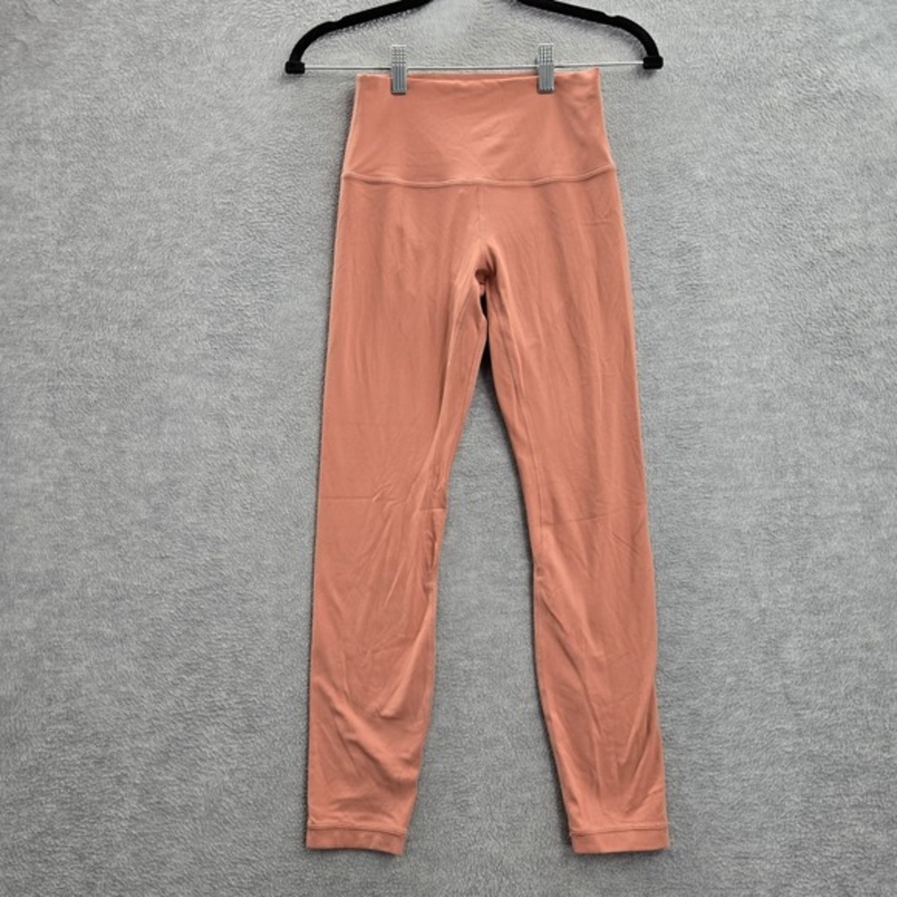 Lululemon Women Activewear Pants 4 Pink Align II Legging Yoga 25" Inseam